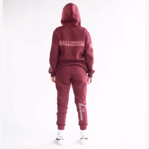 Ballerism Prosperity Tracksuit - Cardinal - Image 4